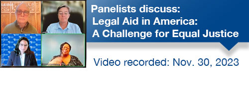 Video: Legal Aid in America: A Challenge for Equal Justice